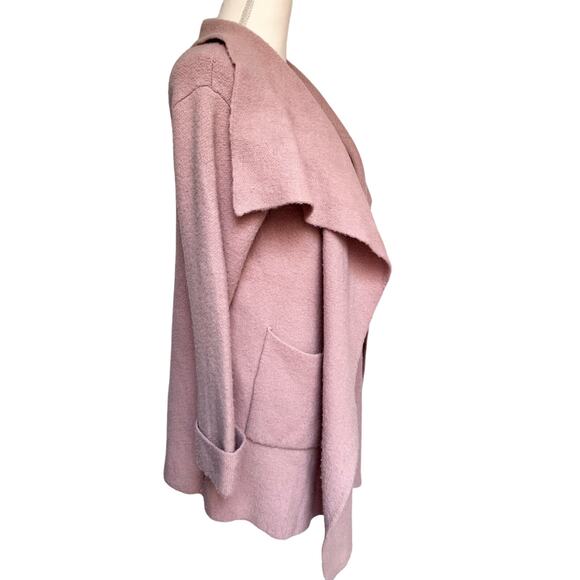 Staccato Pink Waterfall Cardigan with Pockets Medium - Picture 5 of 9
